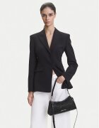 CALVIN KLEIN JEANS Дамска чанта Ruched Layla Shoulder Bag LV04K3088G Черен