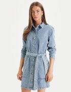 CALVIN KLEIN JEANS Дънкова рокля LV047F671G Regular Fit
