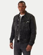 CALVIN KLEIN JEANS Дънково яке Classic LV04RE765G Черен Regular Fit