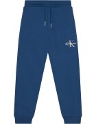 CALVIN KLEIN JEANS Долнище анцуг Monogram Logo IU0IU00285 D Син Regular Fit