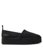 CALVIN KLEIN JEANS Еспадрили Platform Espadrille Mix Ml Mtl YW0YW01622 Черен
