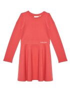 CALVIN KLEIN JEANS Ежедневна рокля Logo Tape IG0IG02666 D Розов Regular Fit