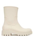 CALVIN KLEIN JEANS Гумени ботуши Mid Rainboot Rubber YW0YW02004 Екрю