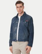CALVIN KLEIN JEANS Кожено яке 90s LV04RF404G Regular Fit