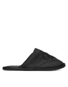 CALVIN KLEIN JEANS Пантофи Slipper Satin Moire YW0YW02053 Черен