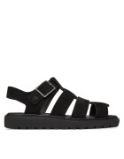 CALVIN KLEIN JEANS Сандали Fisherman Hw Sandal Lth YW0YW01962 Черен