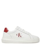 CALVIN KLEIN JEANS Сникърси Chunky Cupsole Monologo YM0YM01317 Бял