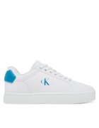 CALVIN KLEIN JEANS Сникърси Classic Cupsole Ru Patch Lth Wn YW0YW01845 Бял