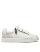 CALVIN KLEIN JEANS Сникърси Classic Cupsole Zip Low In YM0YM01254 Бял