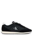 CALVIN KLEIN JEANS Сникърси Retro Runner Ess Mix Mat YM0YM01361 Черен