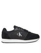 CALVIN KLEIN JEANS Сникърси Retro Runner Sock Lace Up Ny-Su YM0YM01326 Черен