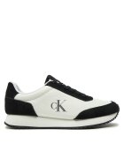 CALVIN KLEIN JEANS Сникърси Runner Laceup Low Mix Mg YW0YW01798 Бял