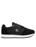 CALVIN KLEIN JEANS Сникърси Runner Laceup Sock Mg Nylon Mix YW0YW01644 Черен