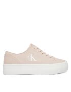 CALVIN KLEIN JEANS Сникърси Vulc Flatform Low Canvas Mg YW0YW01763 Розов