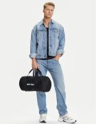 CALVIN KLEIN JEANS Спортна чанта Ckj Graphic Ck Crossbody Duffle LV04G3163G Черен