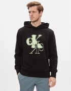 CALVIN KLEIN JEANS Суитшърт Mirrored Ck Logo Hoodie J30J324630 Regular Fit