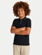 CALVIN KLEIN JEANS Тениска с яка и копчета Embro Logo IB0IB02370 Regular Fit