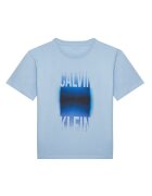 CALVIN KLEIN JEANS Тишърт Gradient Graphic IB0IB02446 Светлосиньо Regular Fit