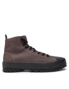 CALVIN KLEIN JEANS Туристически oбувки Lugged Hybrid High Laceup Auth YM0YM01092 Кафяв
