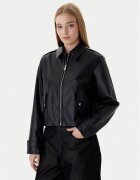 CALVIN KLEIN JEANS Яке от имитация на кожа Moto LV047E501G Regular Fit