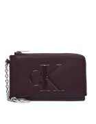 CALVIN KLEIN Калъф за ключове Bold Ck L Zip Cardcase LV04F1280G