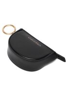 CALVIN KLEIN Калъф за ключове Ck Embossed Mini Pouch Bag Charm LV04F1190G Черен