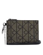 CALVIN KLEIN Калъф за ключове Script Hw Jcq LV04F1266G Черен