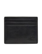 CALVIN KLEIN Калъф за кредитни карти Bold Ck Suede Cardholder LV04D1363G