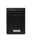 CALVIN KLEIN Калъф за кредитни карти Plaque Ns Card Case LV04D1065G Черен