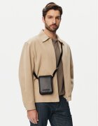 CALVIN KLEIN Калъф за телефон Emblem Aop Coated Phone Crossbod LV04D1218G Черен