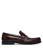 CALVIN KLEIN Лоуфъри Ess Rubber Loafer Wr Pol Lth HM0HM02171 Тъмнокафяв