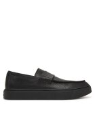 CALVIN KLEIN лоуфъри с дебела подметка Hybrid Clean Loafer Band Tum Lth HM0HM02184 Черен