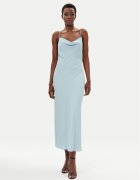 CALVIN KLEIN Лятна рокля LV044B053G Светлосиньо Slim Fit