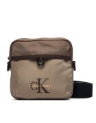CALVIN KLEIN Мъжка чантичка Bold Clrblk Square Crossobdy LV04D3519G