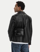 CALVIN KLEIN Мъжка чантичка Bold Logo Webbing Square Crossbo LV04D3445G Черен
