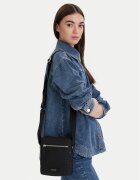 CALVIN KLEIN Мъжка чантичка Embossed Woven Reporter LV04D3208G Черен