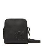 CALVIN KLEIN Мъжка чантичка Sculpted Impression Reporter 18 LV04G3157G Черен