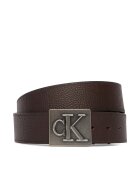 CALVIN KLEIN Мъжки колан LV04D7111G Тъмнокафяв