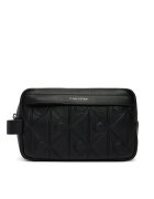 CALVIN KLEIN Несесер Xl Emblem Aop Embo?Ss Dopp Kit LV04D1179G Черен