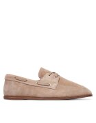 CALVIN KLEIN Обувки Ess Boatshoe Suede HW0HW03290 Бежов