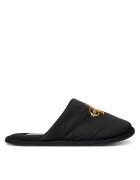 CALVIN KLEIN Пантофи Hotel Slipper Mono Embro YM0YM01392 Черен