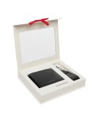 CALVIN KLEIN Подаръчен сет Raised Billfold + Key Fob LV04D1367G