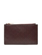 CALVIN KLEIN Портфейл Emblem Aop Top Zip Cardcase LV04F1084G Кафяв