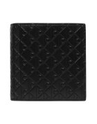 CALVIN KLEIN Портфейл Embossed Emblem Trifold LV04D1145G Черен
