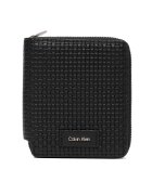 CALVIN KLEIN Портфейл Embossed Woven Zip Billfold LV04D1112G