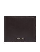 CALVIN KLEIN Портфейл Raised Billfold W/ Coin LV04D1163G Кафяв