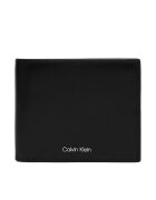 CALVIN KLEIN Портфейл Raised Ew Bill Fold W/ Coin LV04D1163G Черен