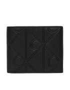 CALVIN KLEIN Портфейл Xl Emblem Aop Emboss Ew Billfold LV04D1177G Черен