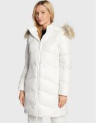 CALVIN KLEIN Пухено яке K20K204953 Бял Regular Fit