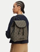 CALVIN KLEIN Раница Emblem Aop Jacquard Backpack LV04F3536G Кафяв